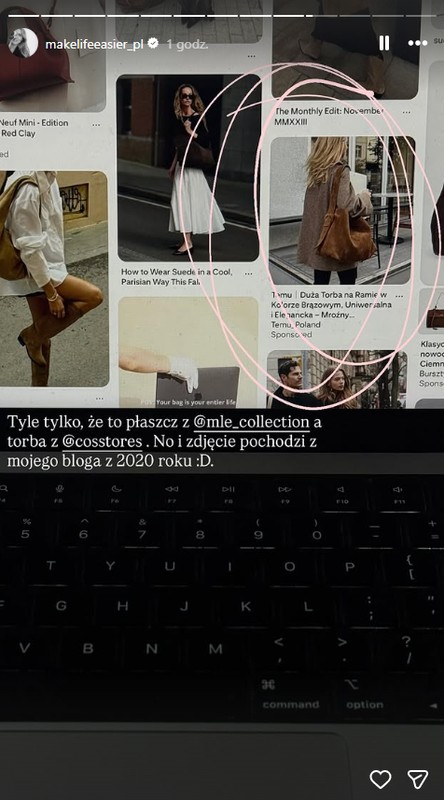 Katarzyna Tusk na Instagramie