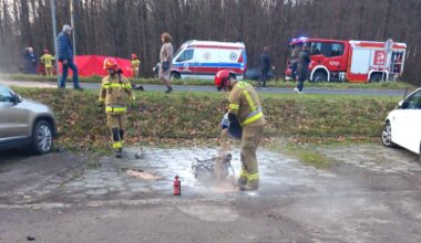 Śmiertelny wypadek na DW 941. Droga całkowicie zablokowana AKTUALIZACJA