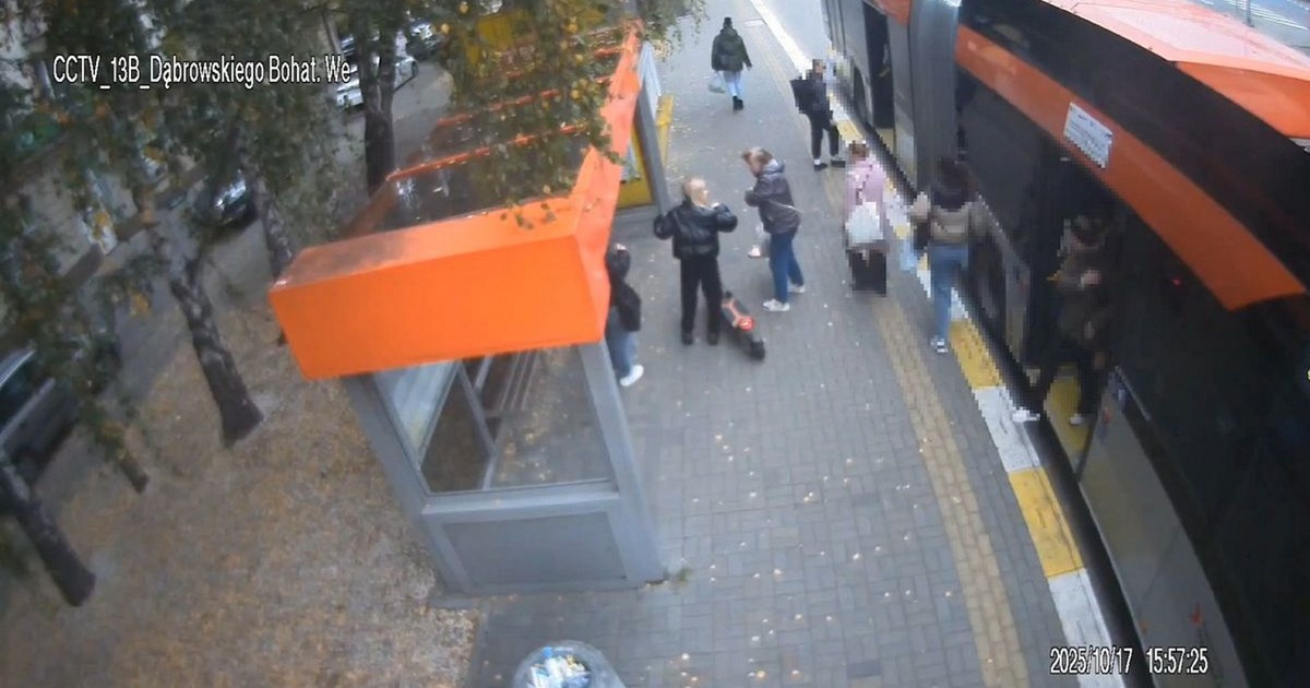 potrącenie pieszej przez hulajnogę. Policja publikuje nagranie