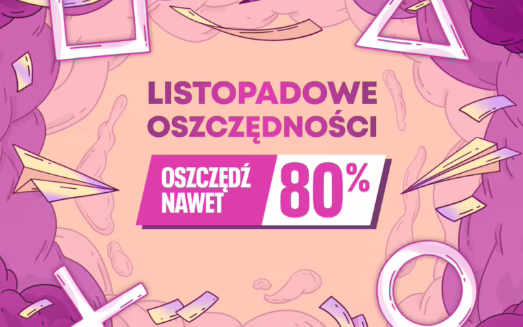 Listopadowa promocja na gry z PS5 i PS4. 2678 produkcji w lepszych cenach