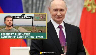 Zełenski w roli amerykańskiego ranczera. W tle "cypryjska spółka" i miliony dolarów