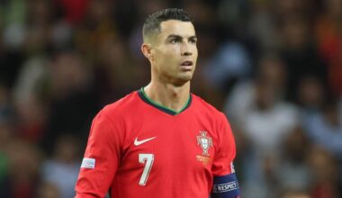 Cristiano Ronaldo w koszulce reprezentacji Portugalii