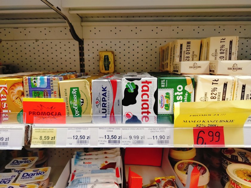 Ceny masła koło premiera Tuska.