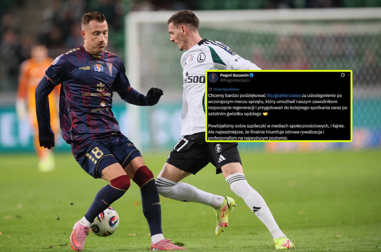 Pogoń zwróciła się do Legii