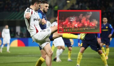 Dzieje się w Słowenii. Zobacz, co zrobili kibice Legii