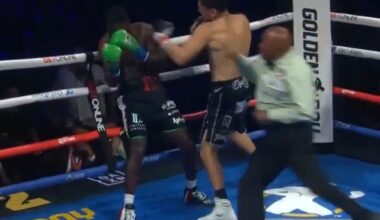 Druga runda i potężny cios. Sędzia zakończył walkę