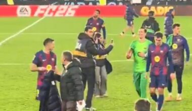 Kamery TV tego nie uchwyciły. Nagrali Szczęsnego i Lewandowskiego