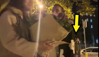 Mieli randkę w Barcelonie. Zwróć uwagę, kto przeszedł obok