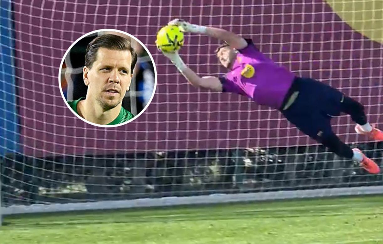 Wszystko się nagrało. Oto jak Szczęsny zareagował na powrót rywala