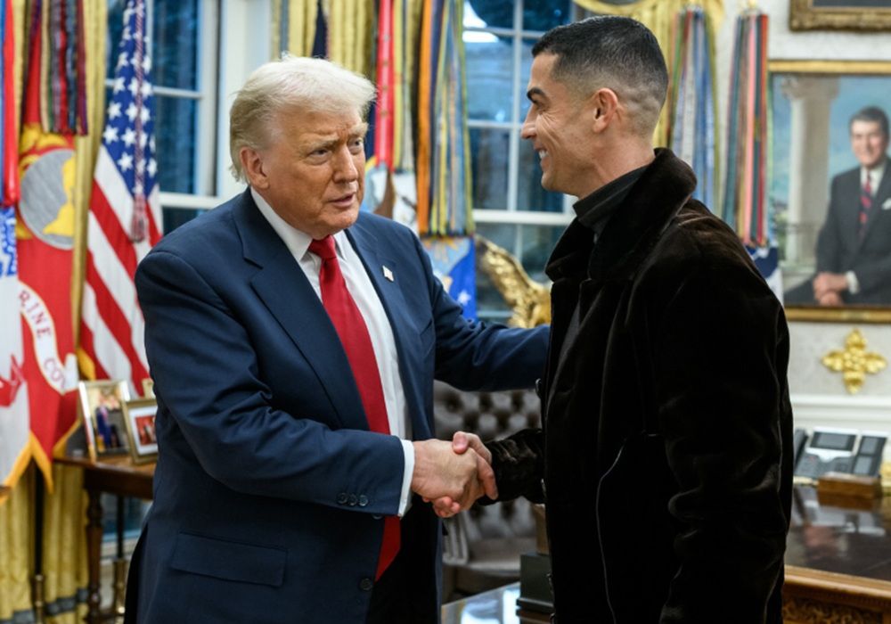 Ronaldo przemówił po wizycie o Trumpa. Wymienił trzy osoby