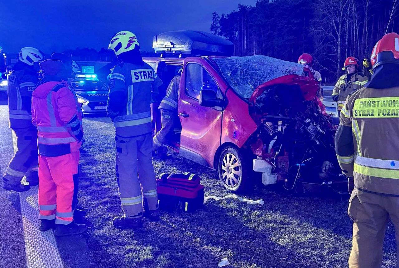 Wypadek na S8. Reprezentanci Polski w szpitalu