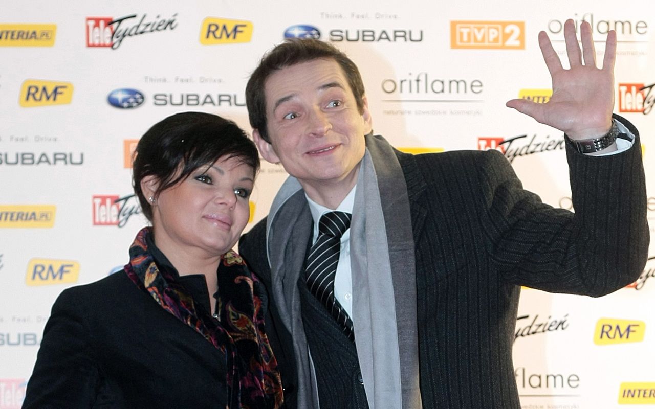 Wzruszające słowa. Oto co Babiarz powiedział podczas pogrzebu żony