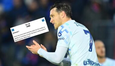 Wszedł w II połowie przy niekorzystnym wyniku. Tak piszą o Zielińskim