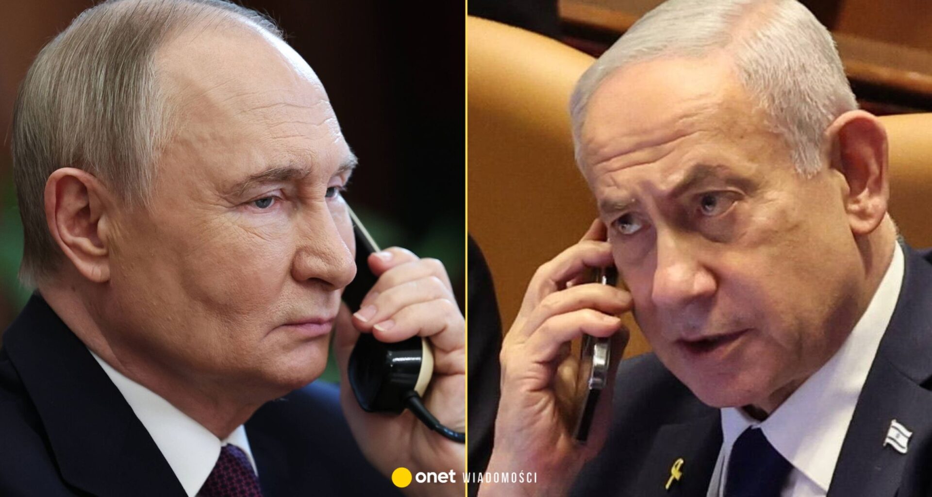 Premier Izraela rozmawiał z przywódcą Rosji. "Z inicjatywy prezydenta Putina" - Onet Wiadomości