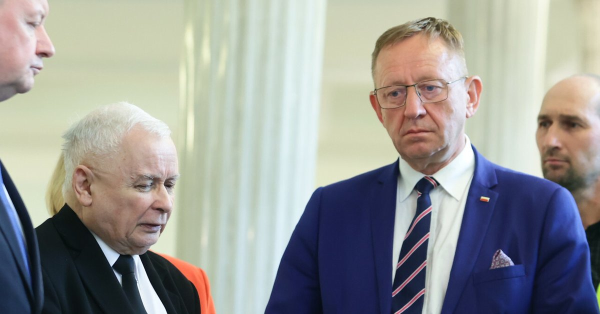 Joachim Brudziński i Jarosław Kaczyński