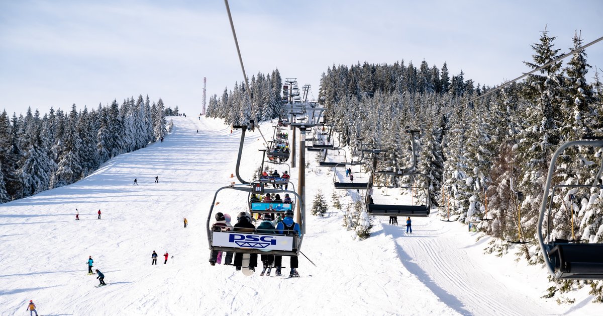 Ośrodek narciarski w Czechach