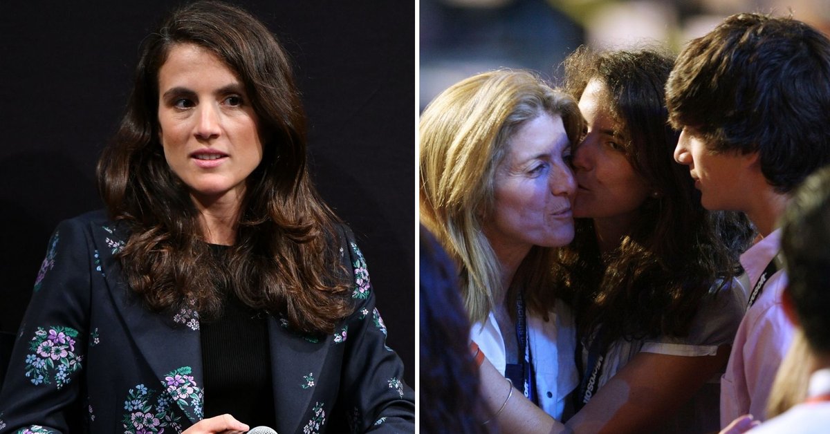 Tatiana Schlossberg z matką, Caroline Kennedy, i bratem Jackiem, 2008 r.