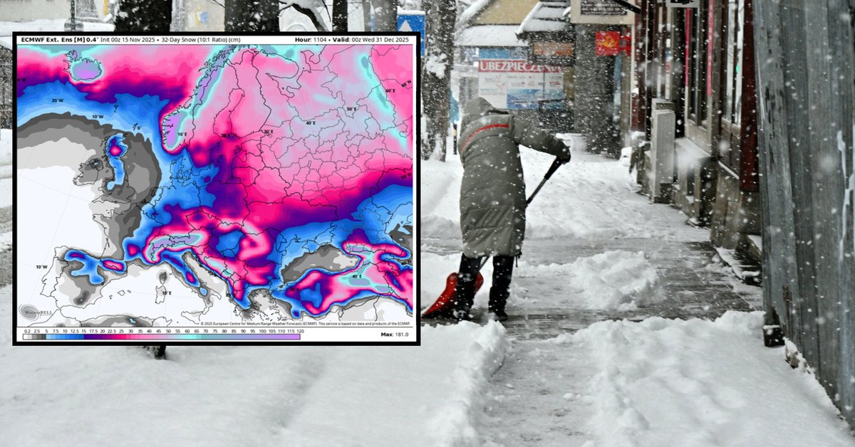 Koniec listopada może nie być szczególnie ciepły