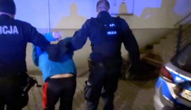 Zatrzymany mężczyzna /źródło: praga-polnoc.policja.gov.pl