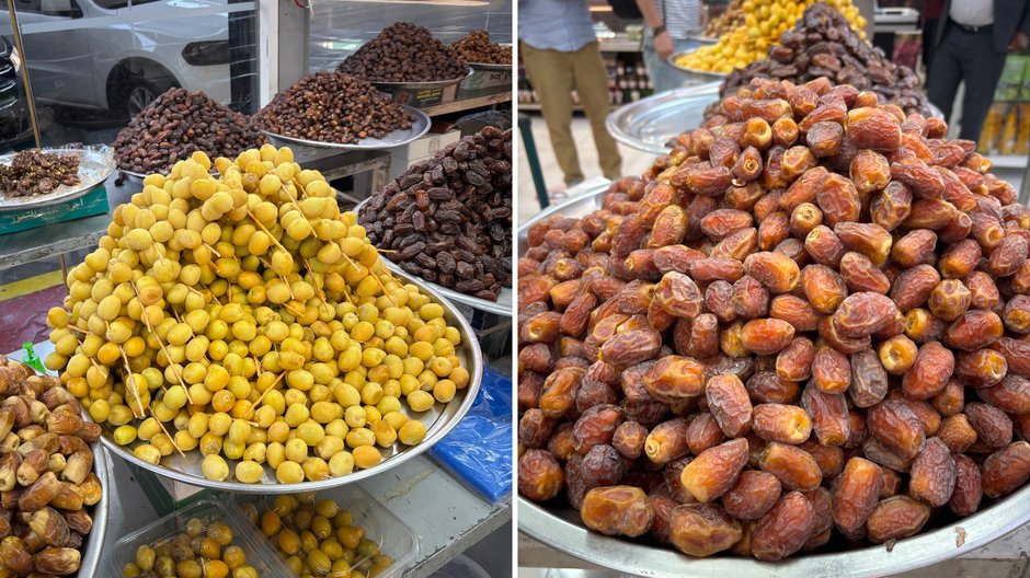 Daktyle w Abu Zabi smakują obłędnie