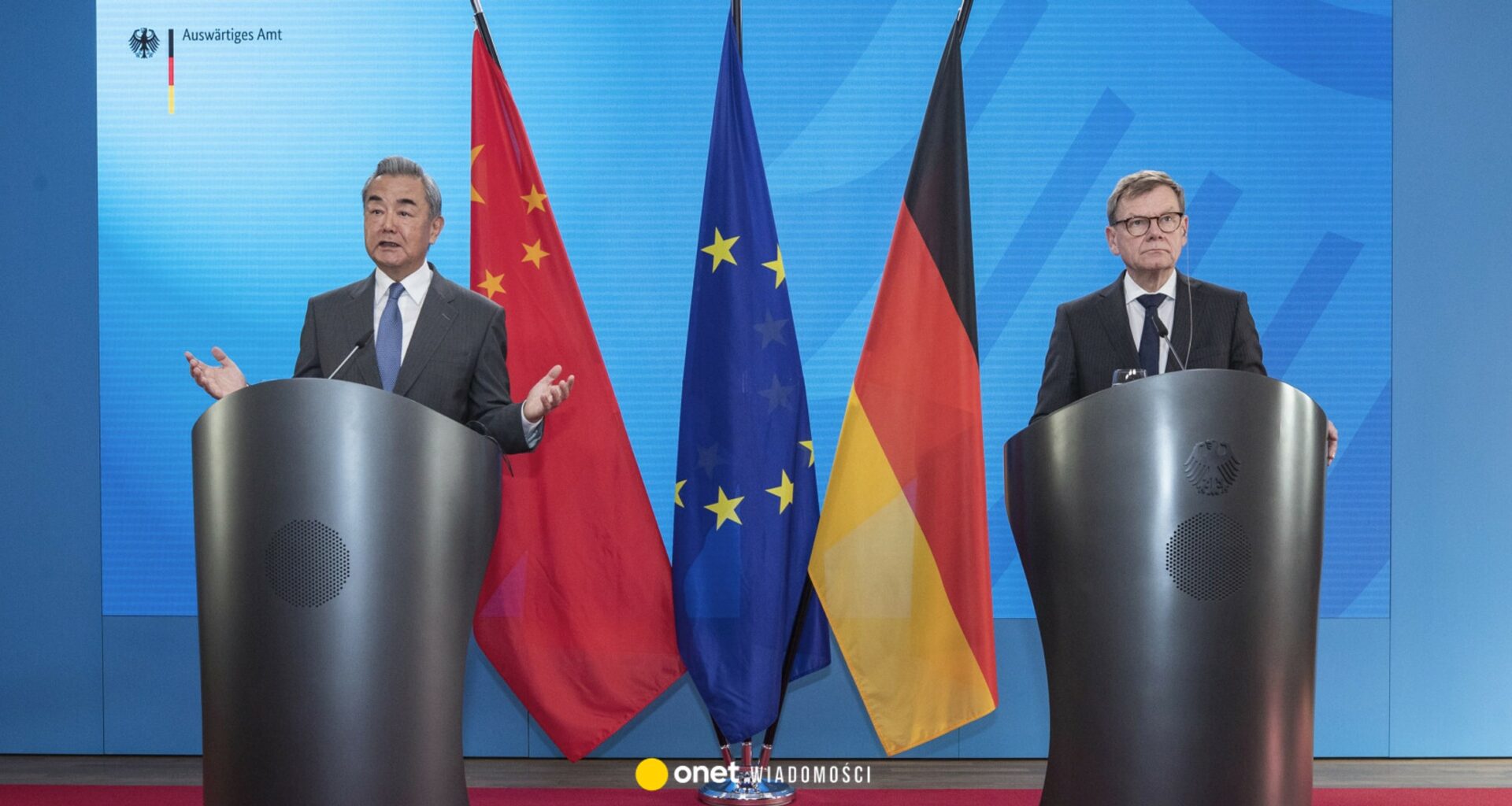 Spięcie Chin i Niemiec. Doszło do ważnej rozmowy