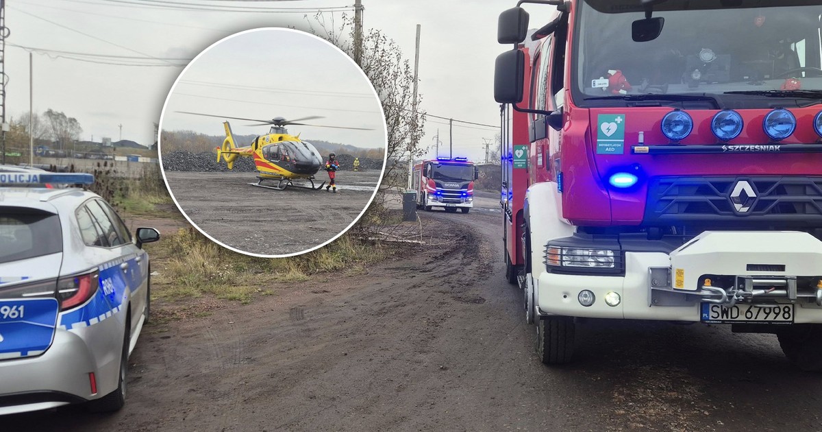 Alarm w Radlinie. To stało się na terenie hałdy. Wielka akcja służb