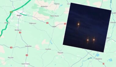 Zgłoszenie o "kuli ognia" w okolicy Kielc. W akcji śmigłowiec wojskowy