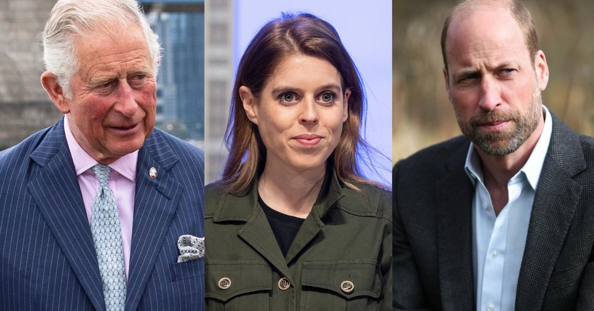 Andrzej Mountbatten-Windsor z córkami