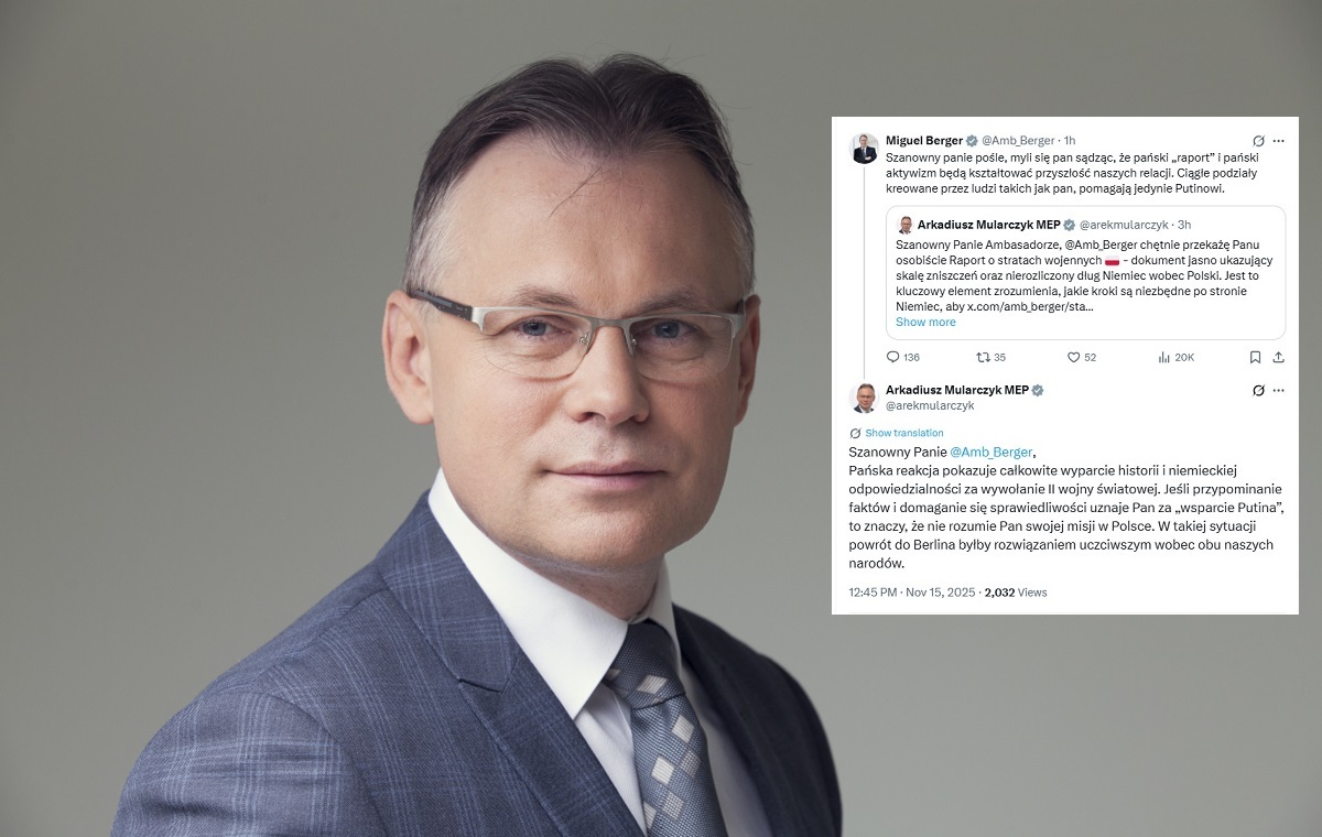 Mularczyk o reparacjach. Butna odpowiedź ambasadora Niemiec