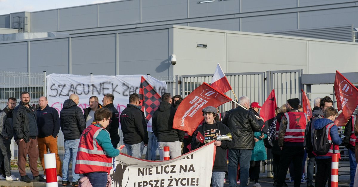 Strajk w fabryce Valeo