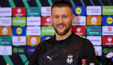 Piotr Parzyszek: "U nas presja spadła, bo największa była, żeby wygrać ligę"