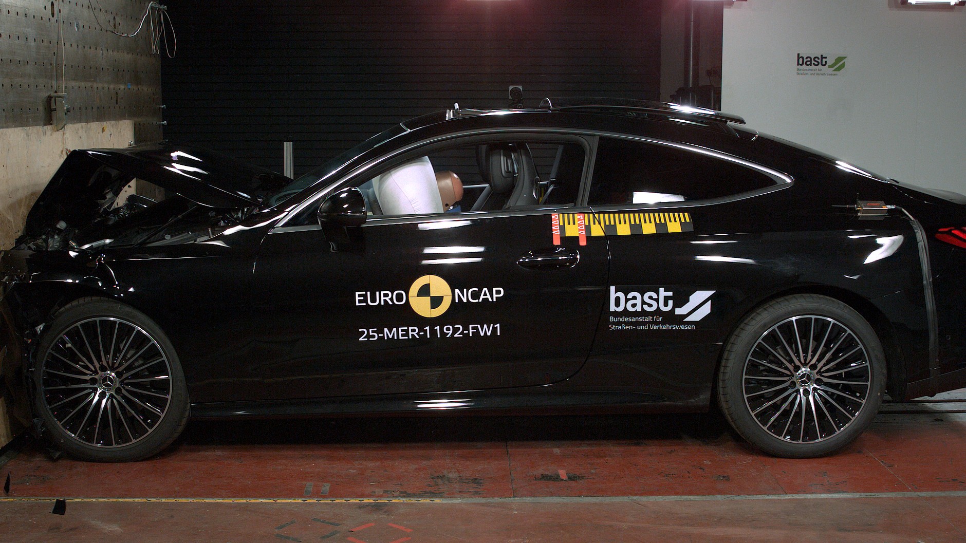 Crash test: Mercedes CLE Coupe (2025)