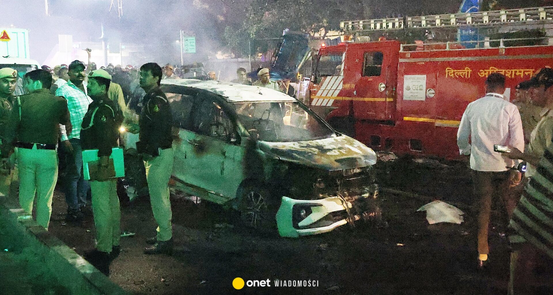 Potężny wybuch w stolicy Indii. Są ofiary śmiertelne - Onet Wiadomości