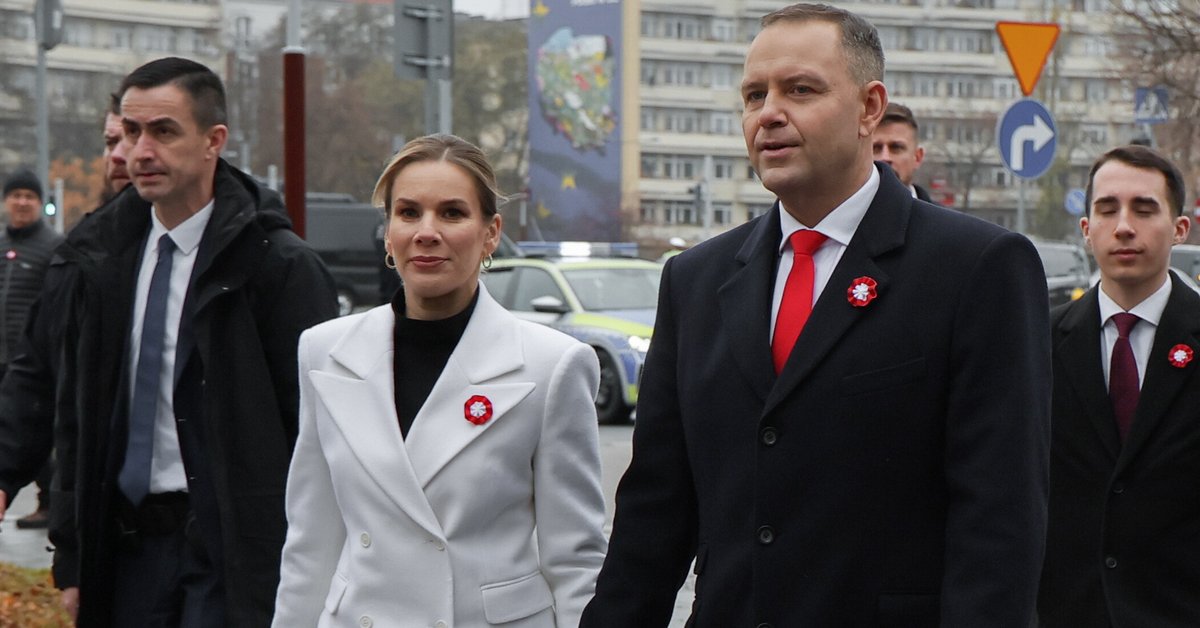 Karol i Marta Nawroccy świętują 11 listopada. Tak się prezentowali