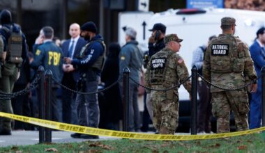 Nie żyje żołnierka postrzelona koło Białego Domu. Donald Trump zabrał głos