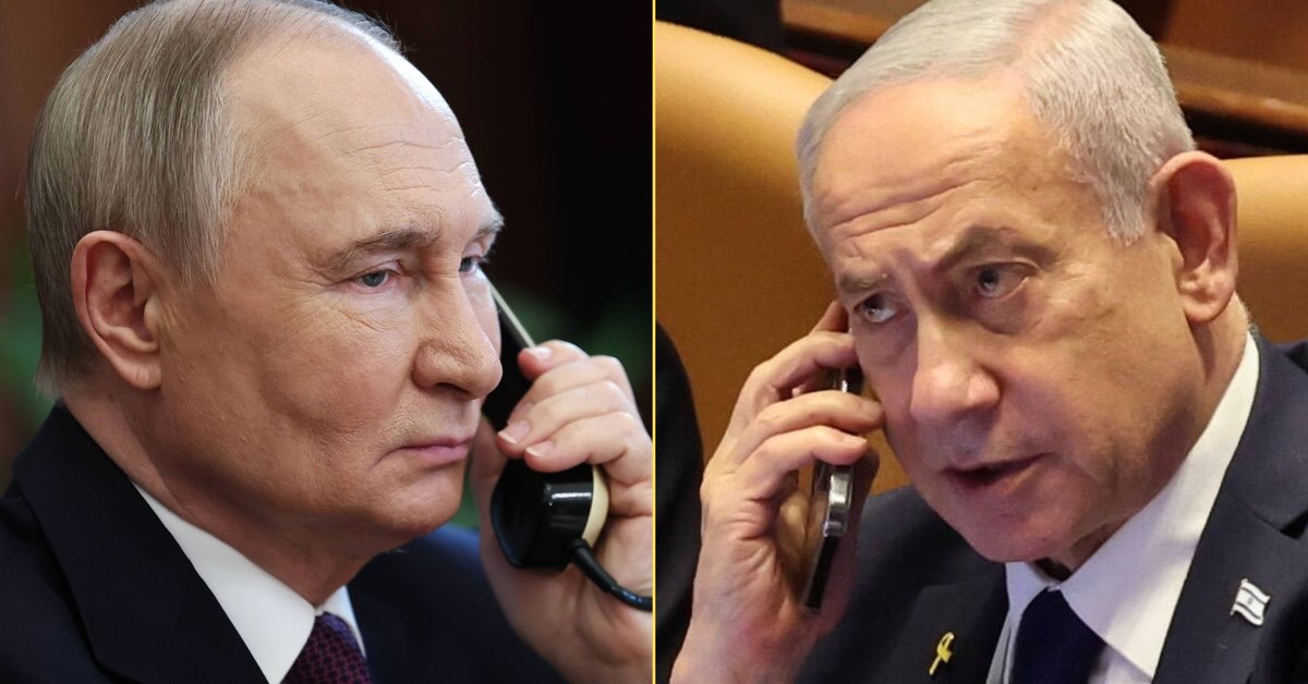 Binjamin Netanjahu rozmawiał z Władimirem Putinem. "Odbyła się szczegółowa wymiana poglądów" - Onet