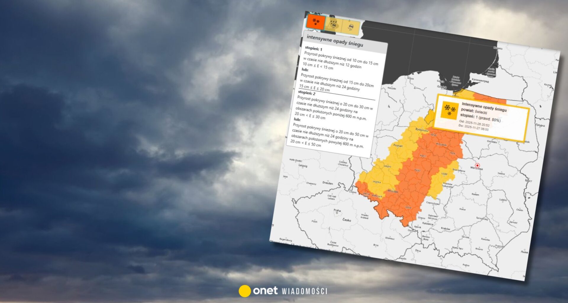 Polarne powietrze opanuje Polskę. Najbliższe dni nie przyniosą ocieplenia - Onet Wiadomości