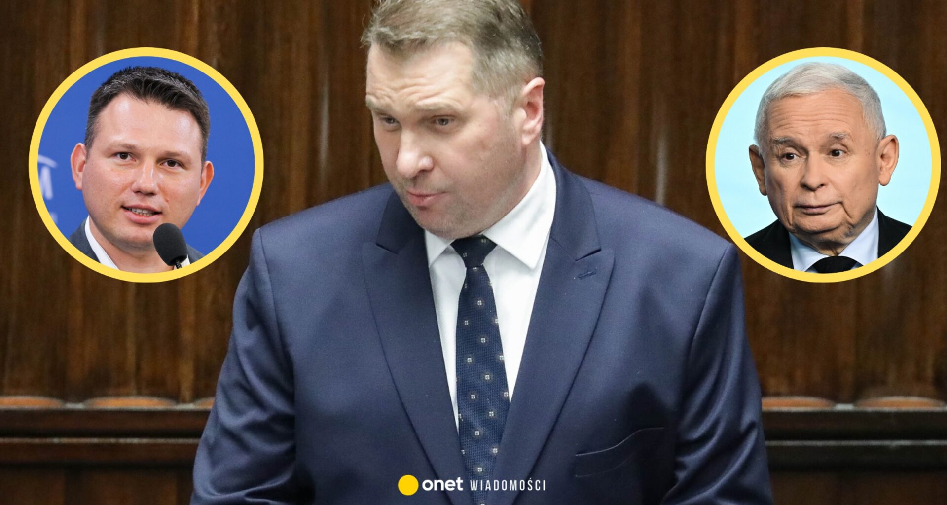 Czarnek reaguje na konflikt Kaczyńskiego z Mentzenem. "Nie będzie prowokacji"