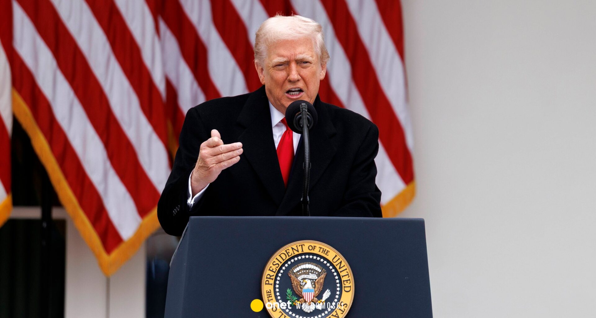 Strzały w okolicy Białego Domu. Ostra reakcja Donalda Trumpa