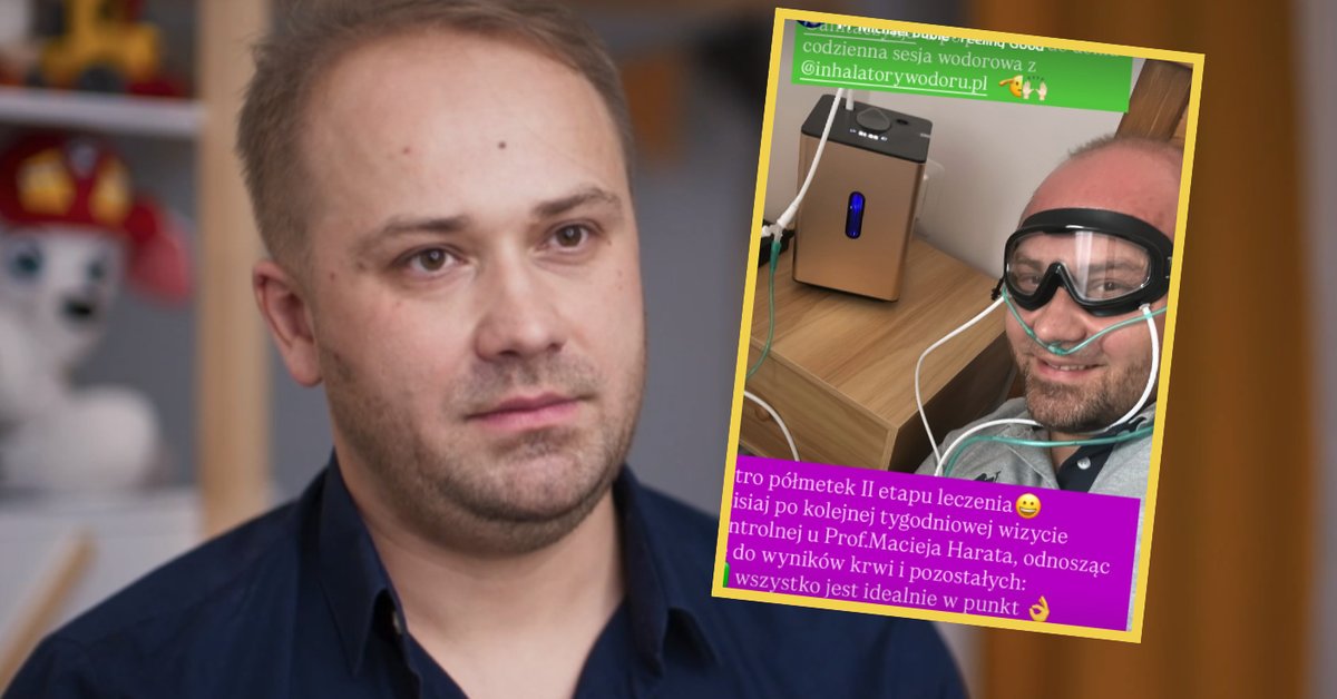 Adrian Szymaniak zdradził najnowsze wyniki badań. "Wszystko idealnie, w punkt"