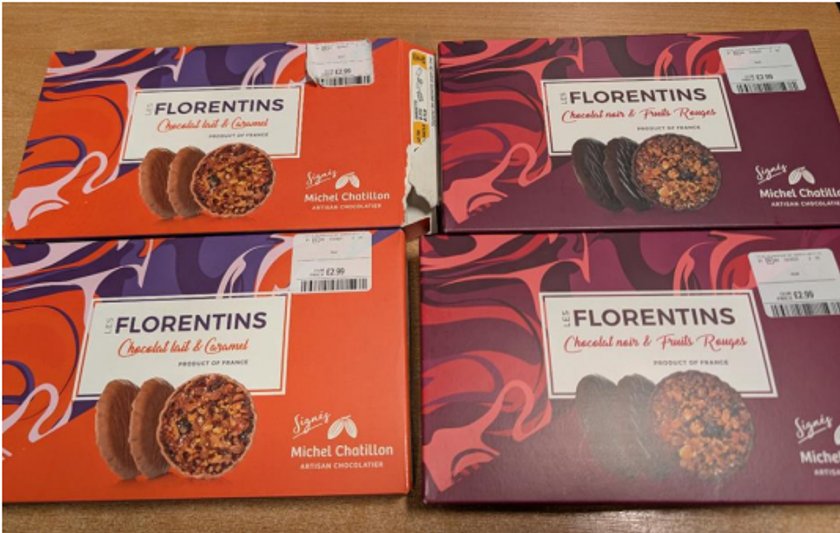 Ciasteczka wycofane z Tk Maxx.