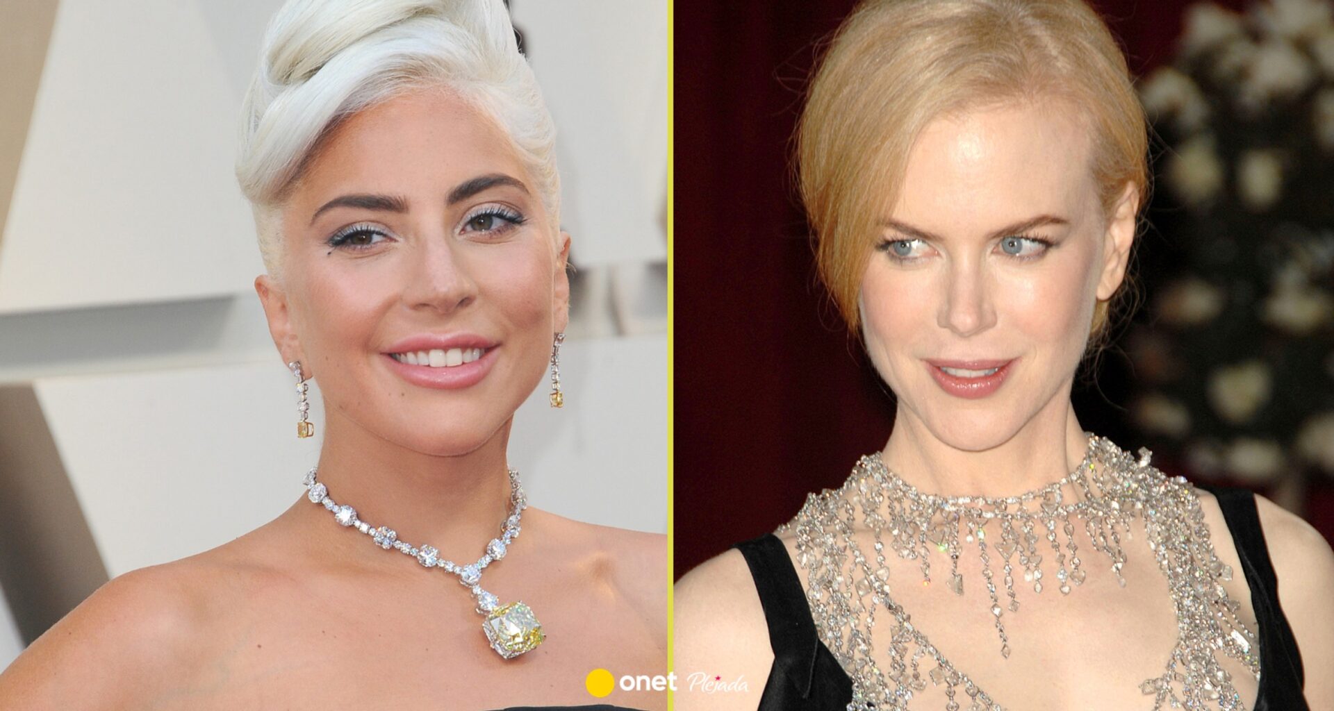 Biżuteria gwiazd. Lady Gaga na gali Oscarów miała diament wart ponad 30 mln dol.