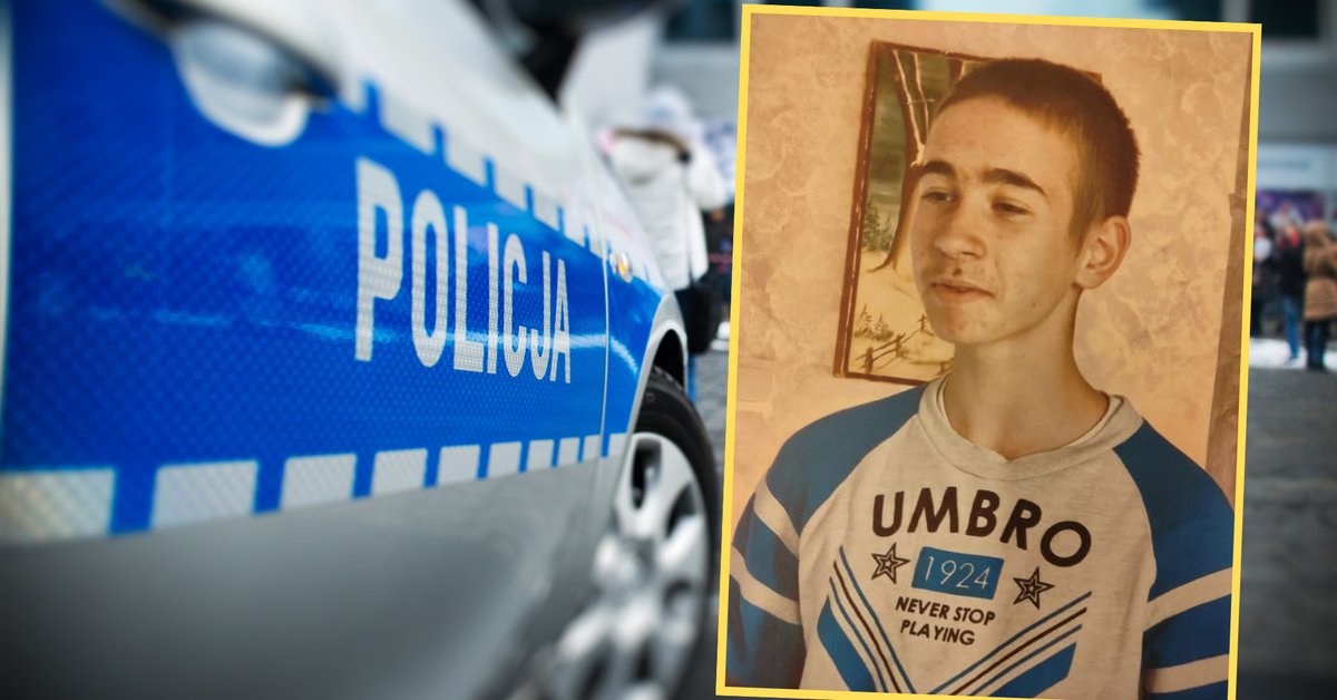 14-letni Andrzej wyszedł do szkoły i ślad po nim zaginął. Policja prosi o pomoc - Onet