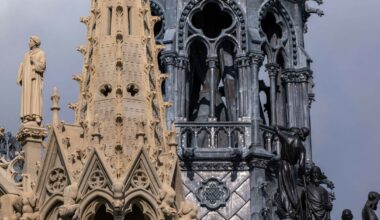 Wyjątkowa uroczystość w Paryżu. Marta Nawrocka w katedrze Notre Dame