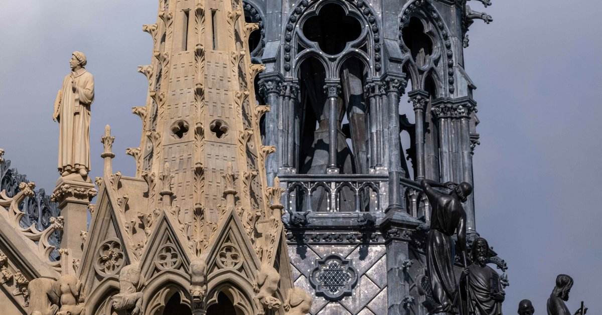 Wyjątkowa uroczystość w Paryżu. Marta Nawrocka w katedrze Notre Dame