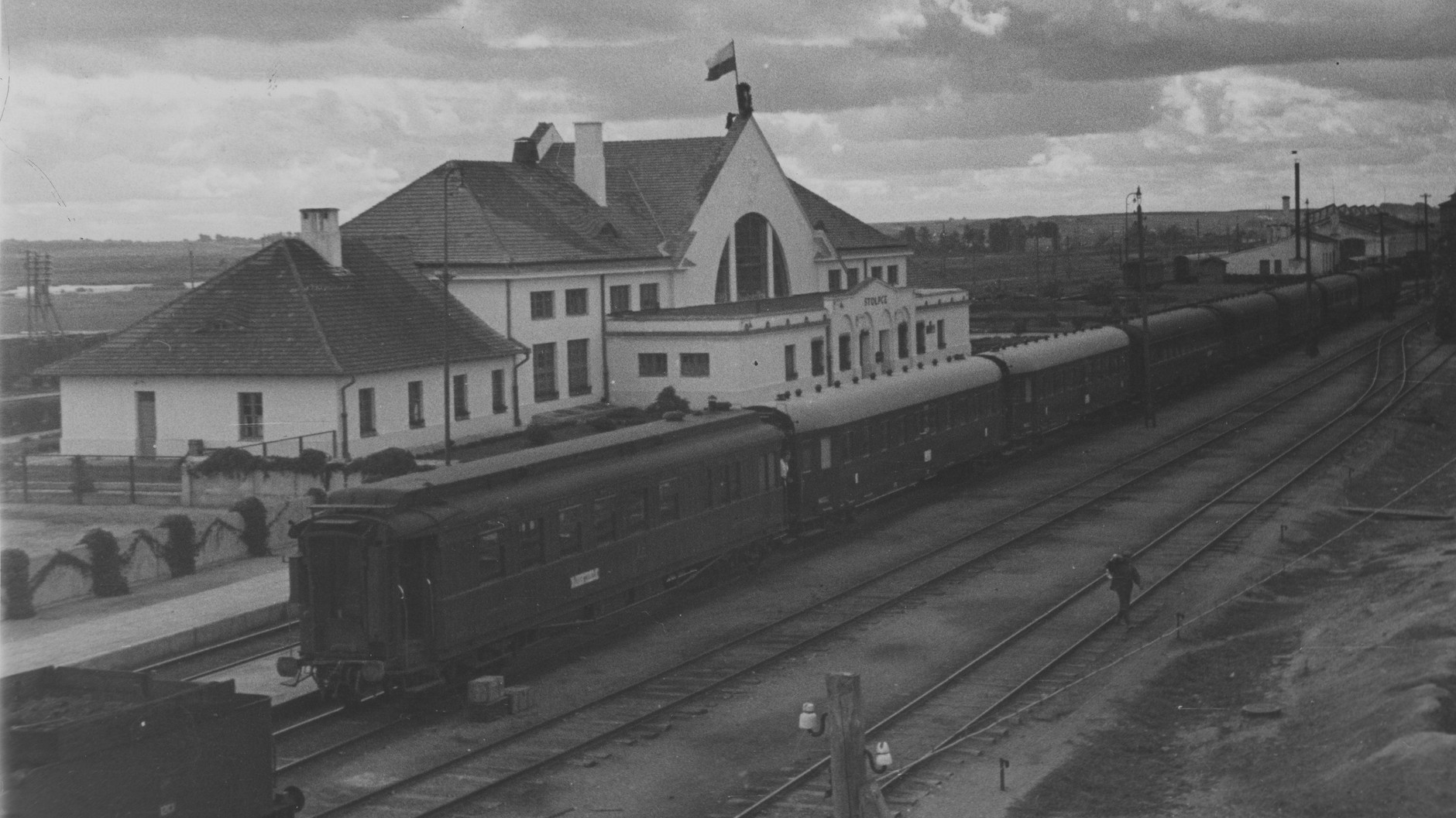 Stacja kolejowa w Stołpcach