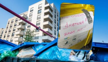 Zostawili karteczkę na śmietniku. "Ku przestrodze". Ważny apel do mieszkańców