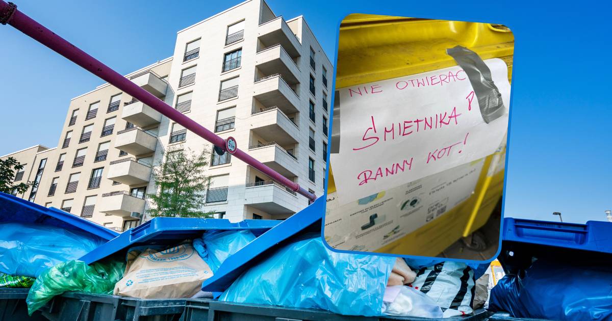 Zostawili karteczkę na śmietniku. "Ku przestrodze". Ważny apel do mieszkańców