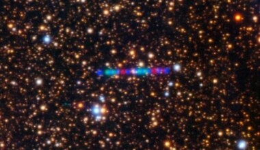 3I/ATLAS przelatuje przez gęste pole gwiazdowe na zdjęciu wykonanym przez teleskop Gemini North