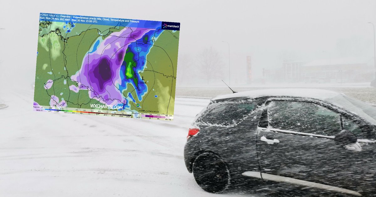 Grubość pokrywy śnieżnej w Polsce